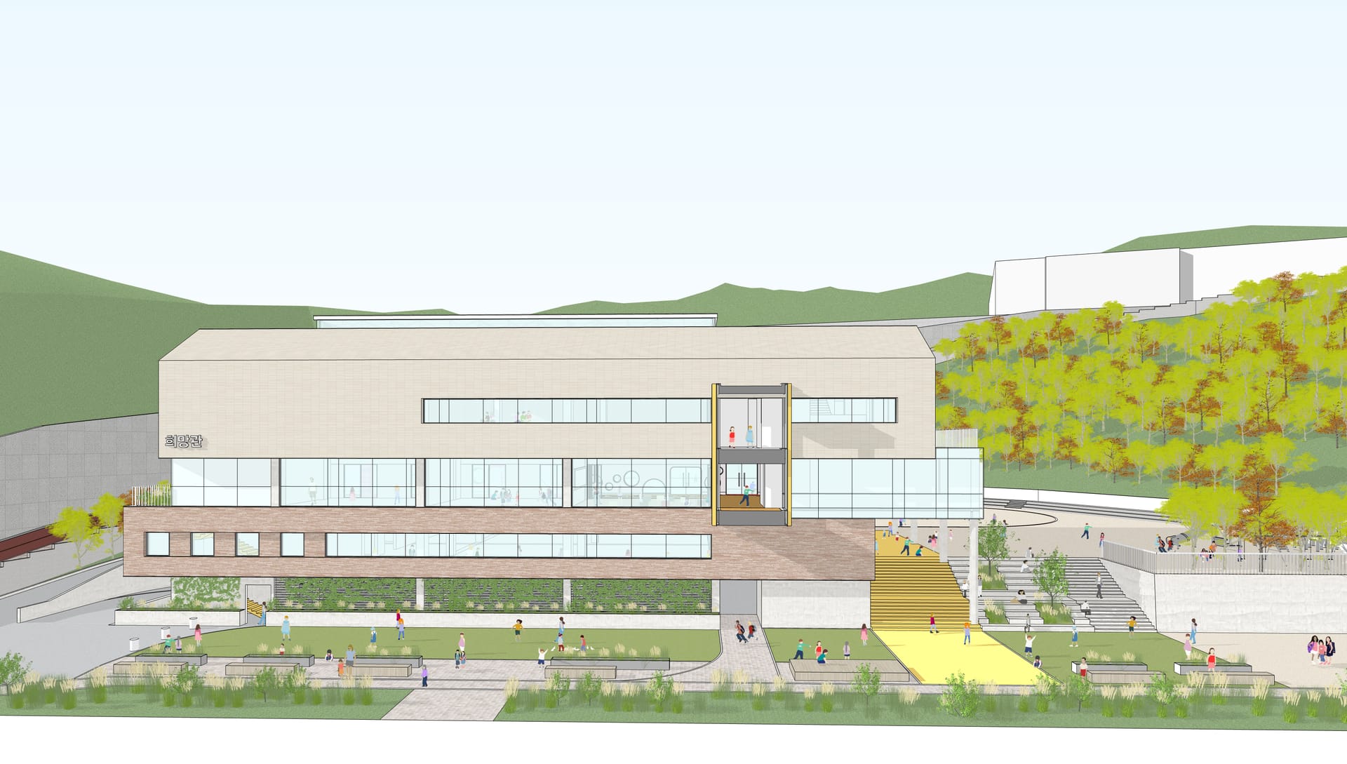 양동초등학교 다목적강당 이미지 1